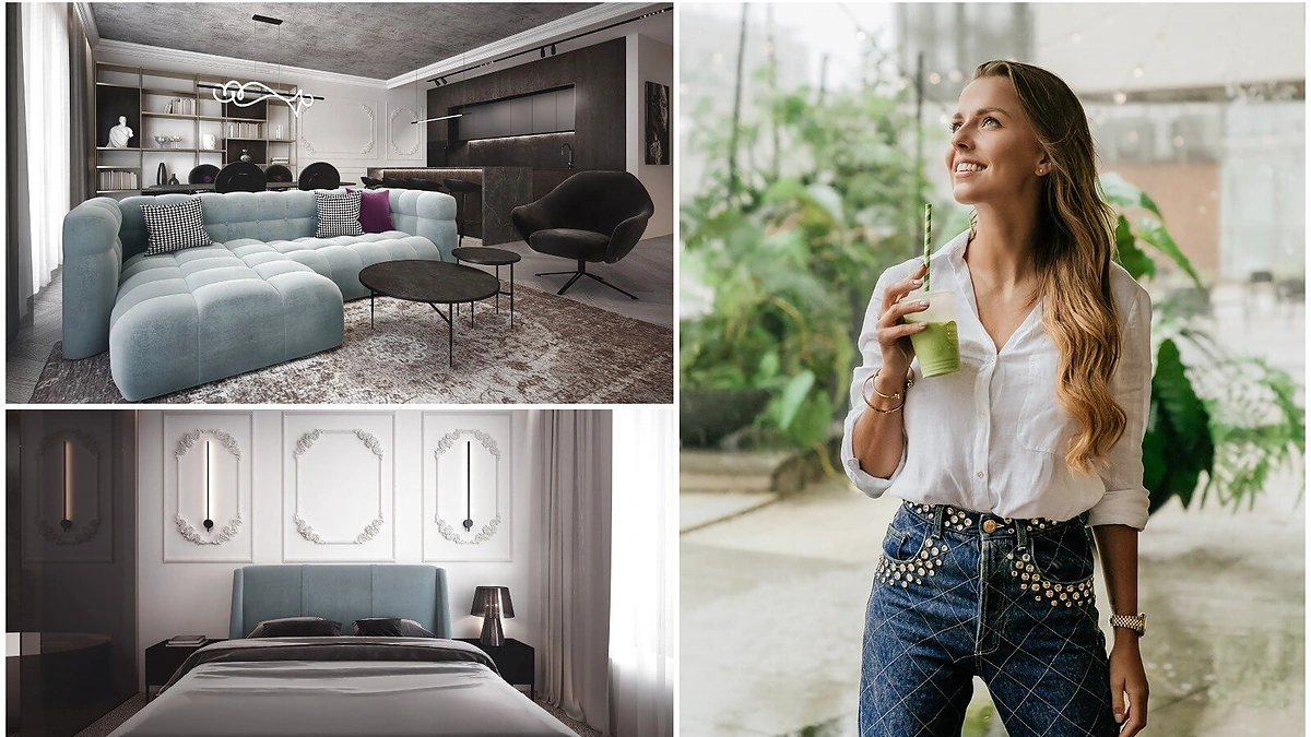 Vaida Skaisgirė ir jos namų fragmentai