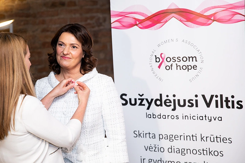 Iniciatyvos „Sužydėjusi viltis“ pristatymo akimirka / Žygimanto Gedvilos nuotr.