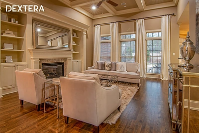 Langų uždengimo deriniai interjere / DEXTERA nuotr.