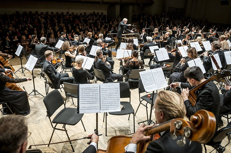 Lietuvos valstybinis simfoninis orkestras / D.Matvejev nuotr.