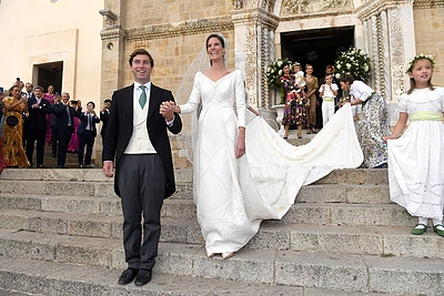 Dar vienos karališkos vestuvės: Italijoje ištekėjo antroji Lichtenšteino princesė Marie Astrid