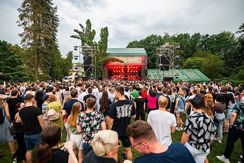 Akimirka iš „Go_A“ koncerto „Vilnius ORE“ / Arno Mažylio nuotr.