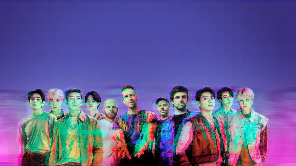 „Coldplay“ ir BTS / Jameso Marcuso Haney ir Heo Jae Youngo nuotr.