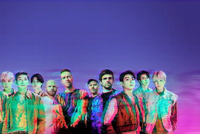 „Coldplay“ ir BTS / Jameso Marcuso Haney ir Heo Jae Youngo nuotr.