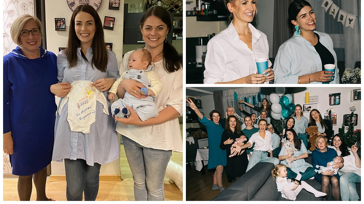 Marijos Silickajos-Šmatavičienės kūdikio sutiktuvių šventė / Viktorijos Kuhlins nuotr.