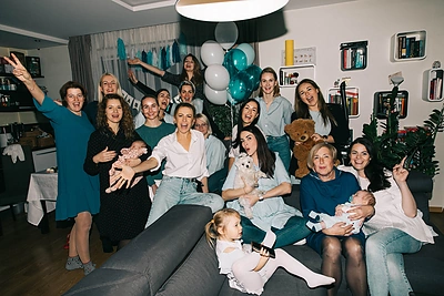 Marijos Silickajos-Šmatavičienės kūdikio sutiktuvių šventė / Viktorijos Kuhlins nuotr.