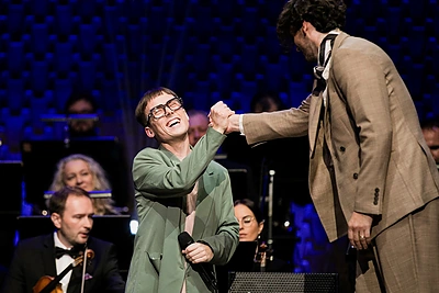 Ričardas Šumila ir Free Finga / Justino Stacevičiaus / LRT nuotr.