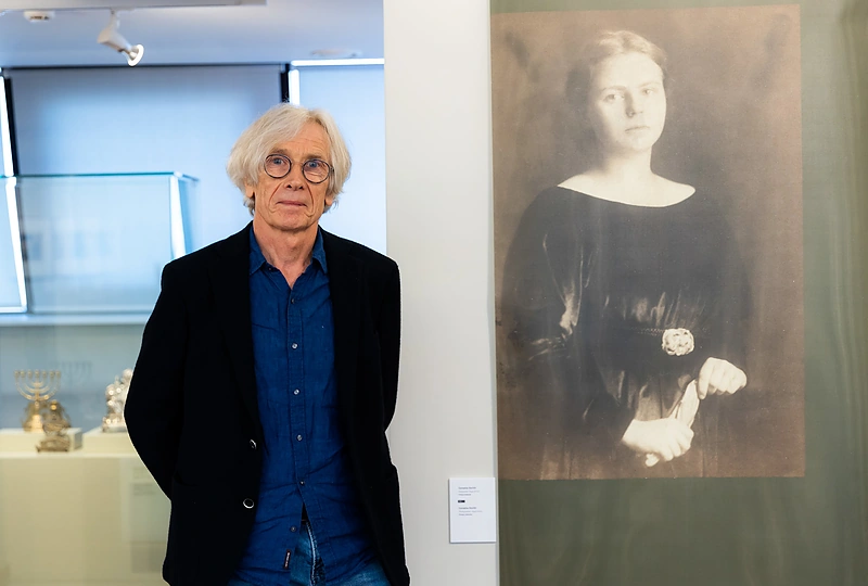 Hubertas Portzas parodoje „Kitokia Gurlitt“ / Gretos Skaraitienės nuotr.