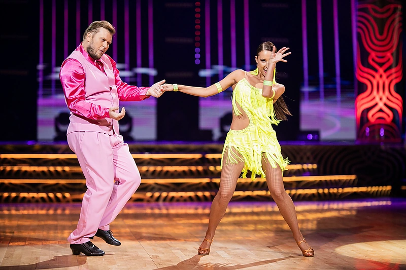 Pirmoji „Šok su žvaigžde“ laida / Edvardo Blaževič | LRT nuotr.