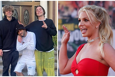 Britney Spears sūnūs užaugo – dėmesio vengiančių paauglių nuotraukos išplito internete