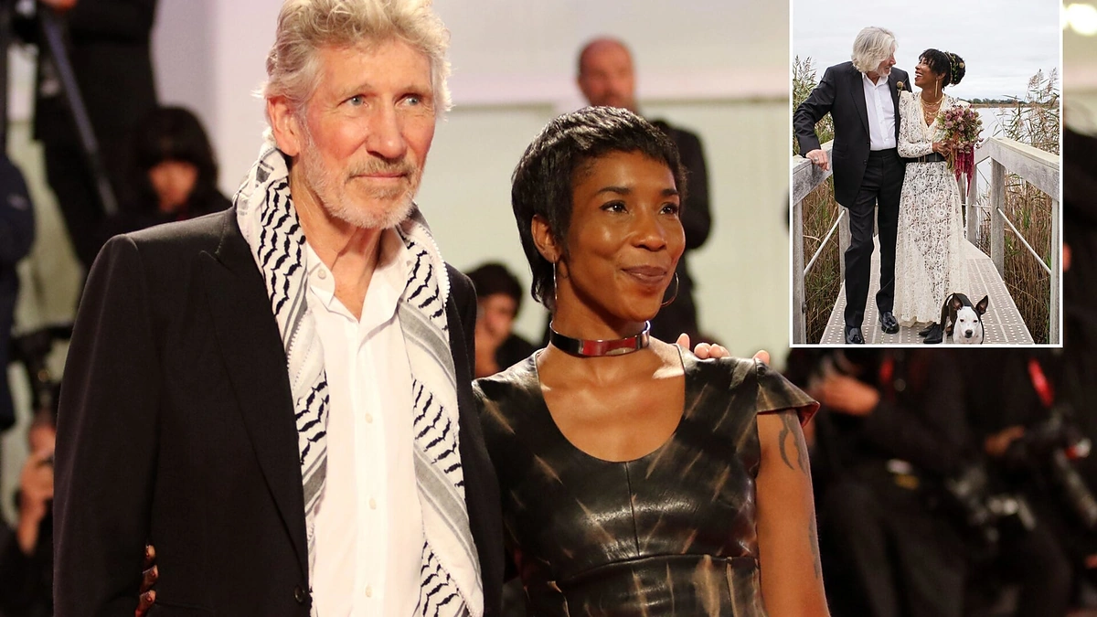 Rogeris Wotersas ir Kamilah Chavis / „Vida Press“ ir soc. tinklų nuotr.