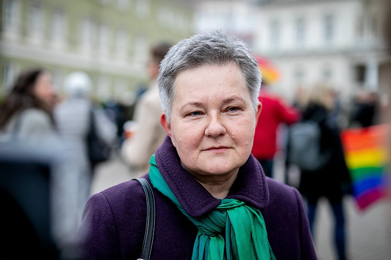 Palaikymo valanda Rasai Račienei – „Mamos už mamas!“ / Luko Balandžio nuotr.