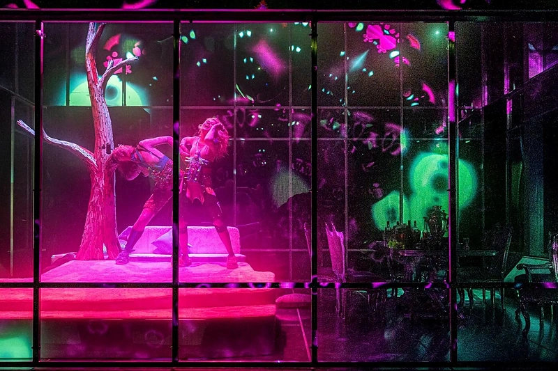 Spektaklio „Miegantys“ repeticija / D.Matvejev nuotr.