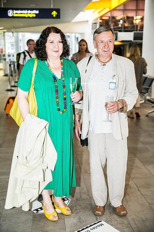 Larisa Kalpokaitė ir Jonas Braškys / Viganto Ovadnevo nuotr.