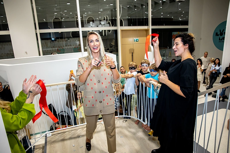 „Zuikių miesto“ atidarymo akimirka