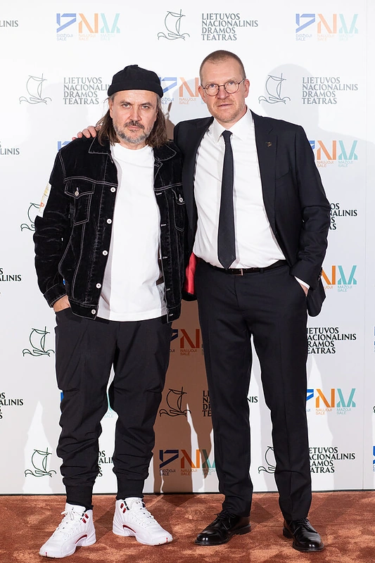 Oskaras Koršunovas ir Martynas Budraitis / Luko Balandžio nuotr.