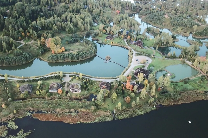 A.Zvirbulio sukurta Amatciems gyvenvietė / LNK nuotr.