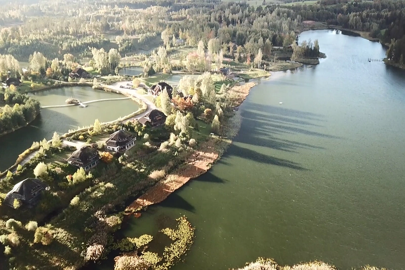 A.Zvirbulio sukurta Amatciems gyvenvietė / LNK nuotr.