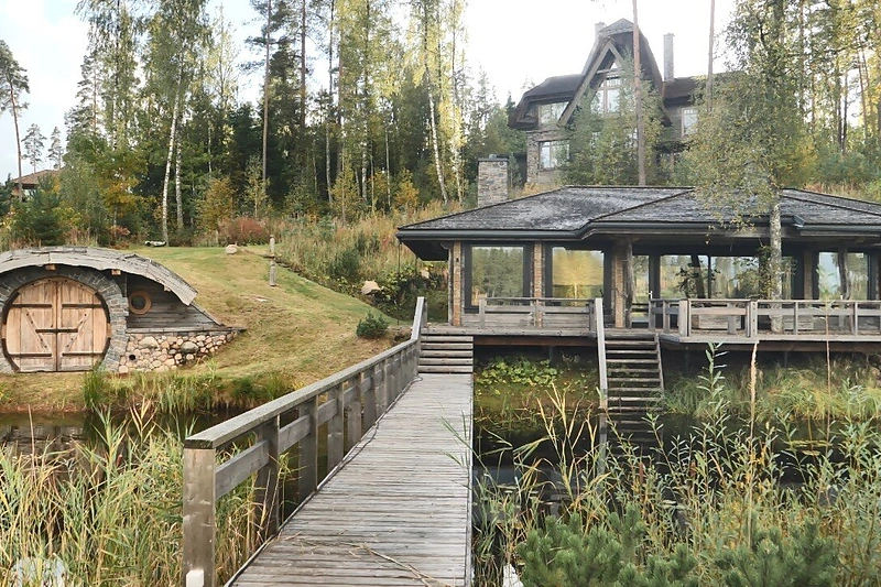 A.Zvirbulio sukurta Amatciems gyvenvietė / LNK nuotr.