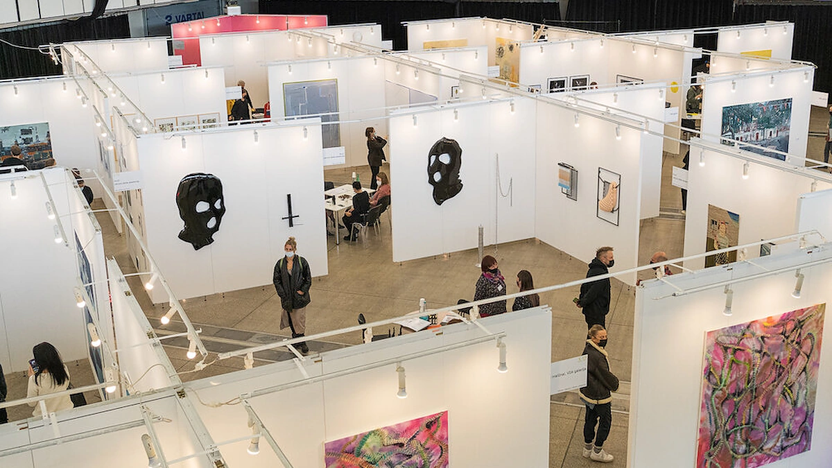 Meno mugė „ArtVilnius21“ / Organizatorių archyvo nuotr.