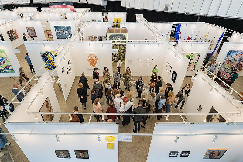 Meno mugė „ArtVilnius21“ / Organizatorių archyvo nuotr.
