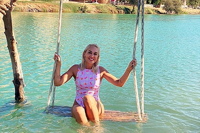 Indrės Stonkuvienės ir Vido Bareikio atostogų Egipte akimirka / Asmeninio archyvo nuotr.