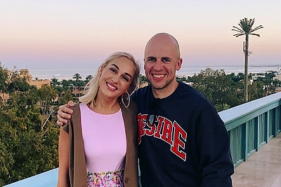 Indrės Stonkuvienės ir Vido Bareikio atostogų Egipte akimirka / Asmeninio archyvo nuotr.