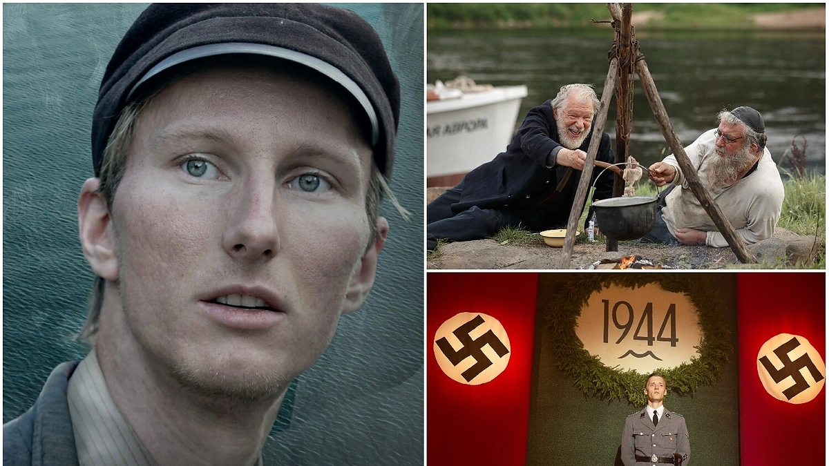 Filmo „Miestas prie upės“ kadrai