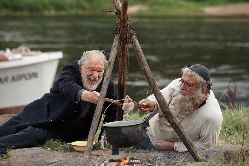 Juozas Budraitis / Filmo „Miestas prie upės“ kadras