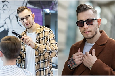 Barberis Mindaugas Kostenko: „Be akinių savęs neįsivaizduoju“