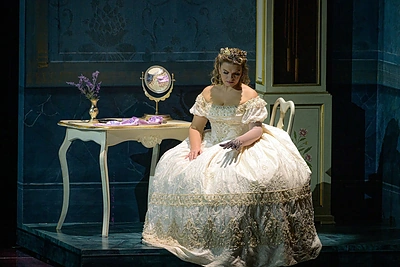 Operos „Traviata“ akimirka / Martyno Aleksos nuotr.