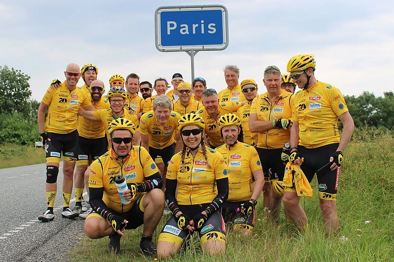 „Team Rynkeby“ iniciatyvos dalyviai