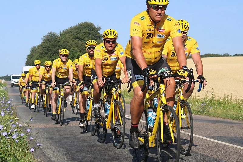 „Team Rynkeby“ iniciatyvos dalyviai