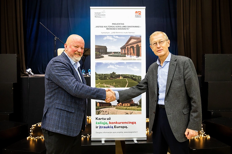 Vytaras Radzevičius ir Algis Kašėta / BNS nuotr.