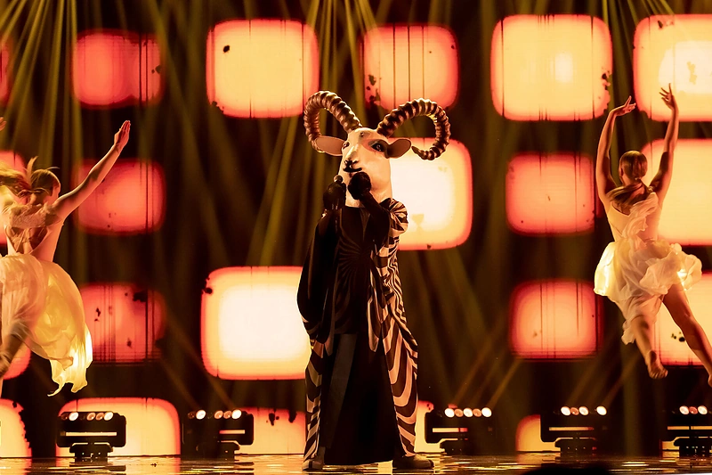 Šou „Kaukės“ akimirka / Svetlanos Bolnienės nuotr.