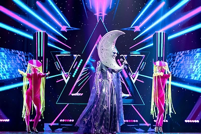 Šou „Kaukės“ akimirka / Svetlanos Bolnienės nuotr.