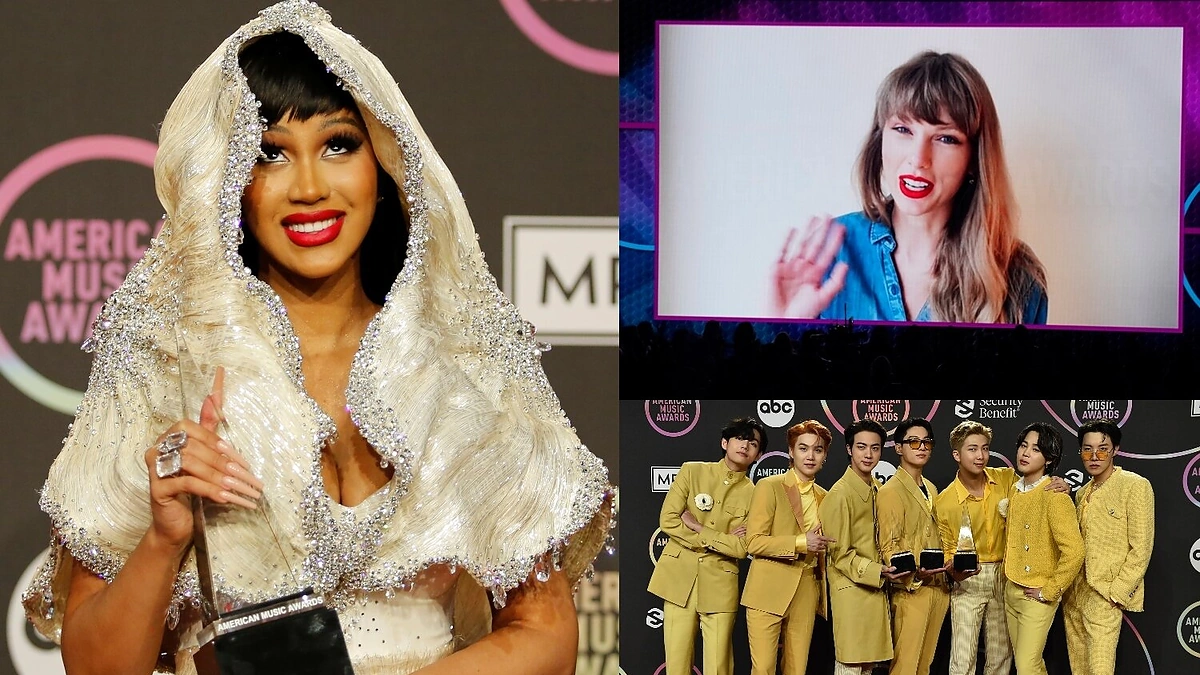 Cardi B, Taylor Swift, grupė BTS / Scanpix nuotr.