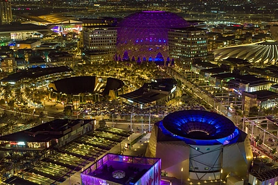 Parodos „Expo 2020“ erdvė Dubajuje / Andriaus Repšio nuotr.