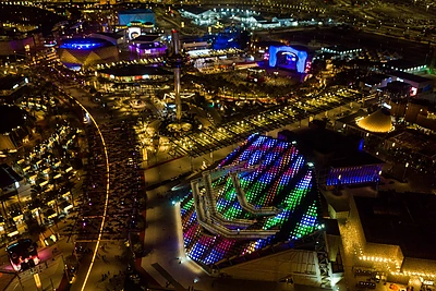 Parodos „Expo 2020“ erdvė Dubajuje / Andriaus Repšio nuotr.