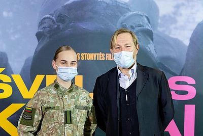 Marijos Stonytės dokumentinio filmo „Švelnūs kariai“ premjera / Luko Balandžio / 15min nuotr.
