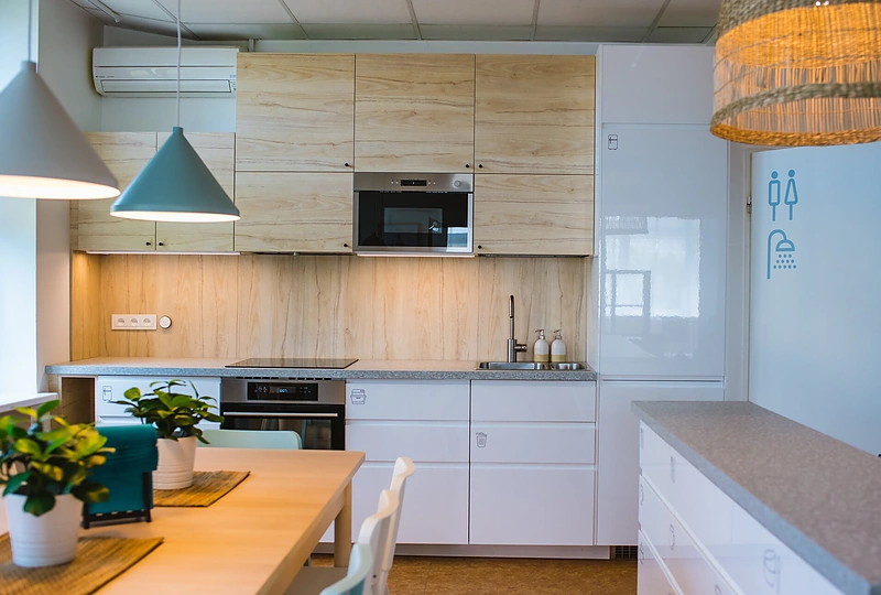 Kauno Šeimos krizių centro patalpos po IKEA atnaujinimo