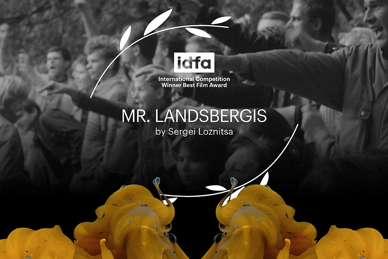 Pagrindinis IDFA apdovanojimas – S.Loznicai už filmą „Mr. Landsbergis. Sugriauti blogio imperiją“ / IDFA nuotr.