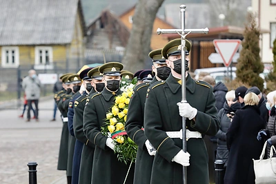 Partizano Juozo Jakavonio-Tigro laidotuvės / Teodoro Biliūno nuotr.