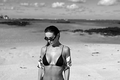 Indrė Burlinskaitė Mauricijuje / Asmeninio albumo nuotr.