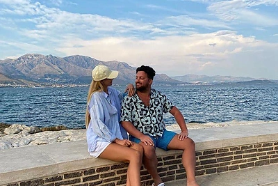 Federico Meschino su mylimąja Greta Lėpaite / Socialinių tinklų nuotr.