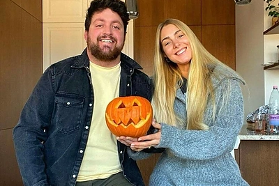 Federico Meschino su mylimąja Greta Lėpaite / Socialinių tinklų nuotr.