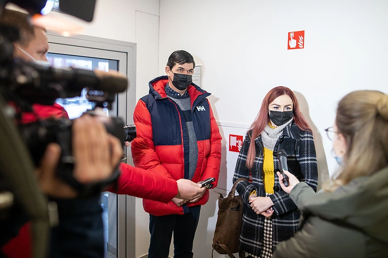 Margarita Remeikienė ir Vygandas Kavaliauskas / I.Gelūno nuotr.