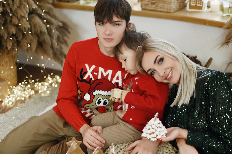 Gerda Žemaitė su sūnumi Nikolu ir Marku / JurArt nuotr.