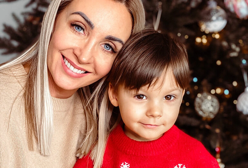 Gerda Žemaitė su sūnumi Nikolu / JurArt nuotr.