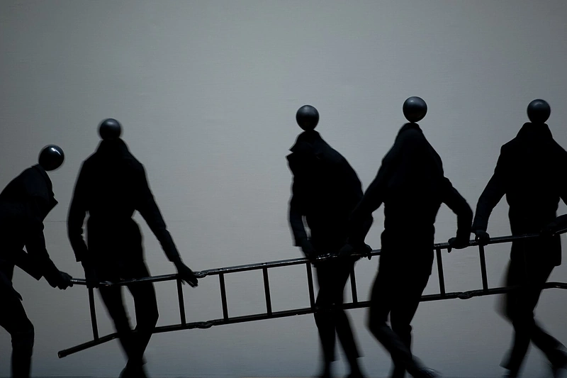 Dimitris Papaioannou šokio spektaklis „Transverse Orientation“ / Julian Mommert nuotr.